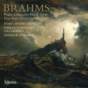 Brahms - Piano Concerto 2, Four Piano P i gruppen Externt_Lager / Naxoslager hos Bengans Skivbutik AB (621545)