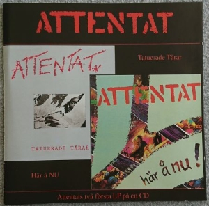 Attentat - Tatuerade Tårar / Här Å Nu i gruppen CD / Pop-Rock hos Bengans Skivbutik AB (622956)