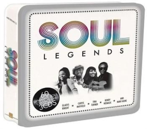 Blandade Artister - Soul Legends i gruppen CD / Pop-Rock,RnB-Soul hos Bengans Skivbutik AB (623289)