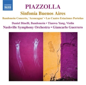 Piazzolla - Sinfonia Buenos Aires i gruppen Externt_Lager / Naxoslager hos Bengans Skivbutik AB (623679)