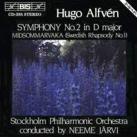 Alfven Hugo - Symphony 2 i gruppen Externt_Lager / Naxoslager hos Bengans Skivbutik AB (624055)