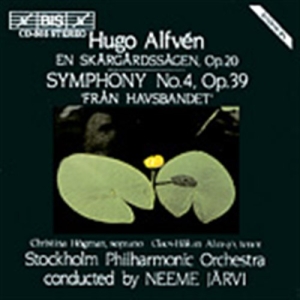Alfven Hugo - Symphony 4 i gruppen Externt_Lager / Naxoslager hos Bengans Skivbutik AB (624077)