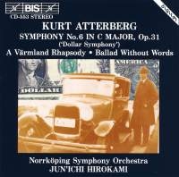 Atterberg Kurt - Symphony 6 i gruppen Externt_Lager / Naxoslager hos Bengans Skivbutik AB (624079)