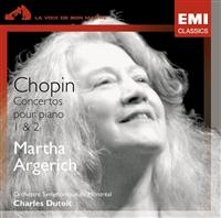 Martha Argerich - Chopin - Concertos Pour Piano i gruppen VI TIPSAR / CD Mid hos Bengans Skivbutik AB (625031)