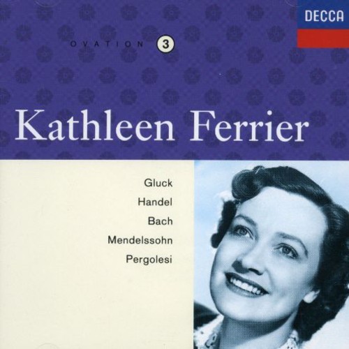 Ferrier Kathleen Alt - Sjunger Bach,Händel,Gluck Mm i gruppen CD / Klassiskt hos Bengans Skivbutik AB (625305)