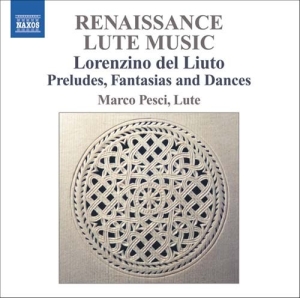 Lorenzo Del Liuto - Renaissance Lute Music i gruppen Externt_Lager / Naxoslager hos Bengans Skivbutik AB (625431)