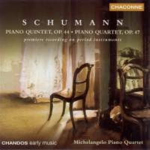 Schumann - Piano Quartets Op 44 & Op 47 i gruppen Externt_Lager / Naxoslager hos Bengans Skivbutik AB (625643)