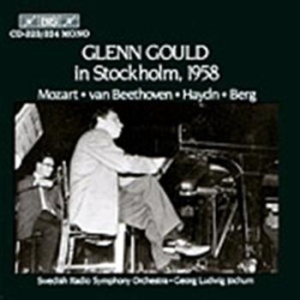 Blandade Artister - Glenn Gould In Stockholm 1958 i gruppen Externt_Lager / Naxoslager hos Bengans Skivbutik AB (625736)