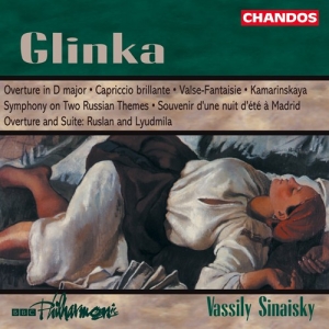 Glinka - Symphony On 2 Russian Themes E i gruppen Externt_Lager / Naxoslager hos Bengans Skivbutik AB (625993)