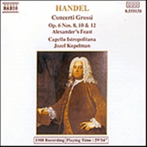 Handel George Frideric - Concerti Grossi i gruppen Externt_Lager / Naxoslager hos Bengans Skivbutik AB (626428)