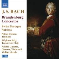 Bach - Brandenburg Concertos i gruppen Externt_Lager / Naxoslager hos Bengans Skivbutik AB (627796)