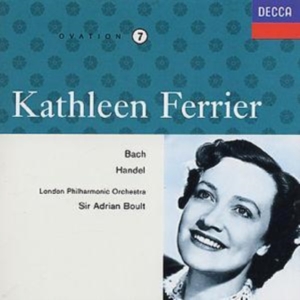 Ferrier Kathleen Alt - Sjunger Bach & Händel i gruppen ÖVRIGT / Övrigt / aub hos Bengans Skivbutik AB (628025)
