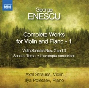 Enescu - Violin Works Vol 1 i gruppen Externt_Lager / Naxoslager hos Bengans Skivbutik AB (628233)