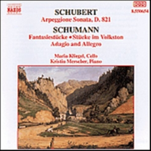 Schubert/Schumann - Arpeggione Sonata i gruppen Externt_Lager / Naxoslager hos Bengans Skivbutik AB (628935)