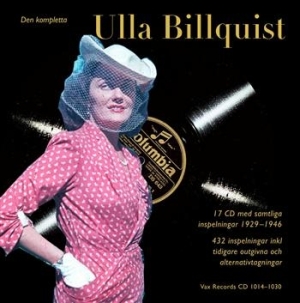 Ulla Billquist - Den Kompletta i gruppen Externt_Lager / Naxoslager hos Bengans Skivbutik AB (629005)