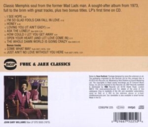 Williams John Gary - John Gary Williams i gruppen CD / Pop-Rock hos Bengans Skivbutik AB (629167)