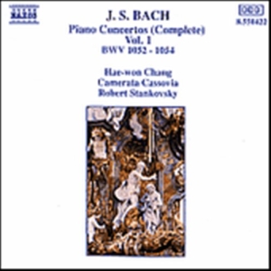 Bach Johann Sebastian - Piano Concertos Vol 1 i gruppen Externt_Lager / Naxoslager hos Bengans Skivbutik AB (629241)