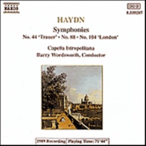 Haydn Joseph - Symphonies 44, 88 & 104 i gruppen Externt_Lager / Naxoslager hos Bengans Skivbutik AB (629248)