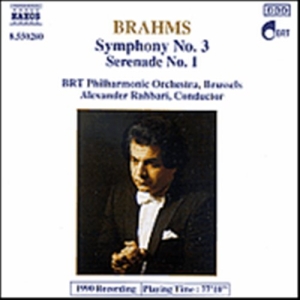 Brahms Johannes - Symphony 3 i gruppen Externt_Lager / Naxoslager hos Bengans Skivbutik AB (629256)