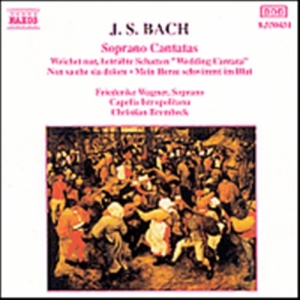 Bach Johann Sebastian - Soprano Cantatas i gruppen Externt_Lager / Naxoslager hos Bengans Skivbutik AB (629367)