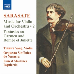 Sarasate - Works For Violin And Orchestra i gruppen Externt_Lager / Naxoslager hos Bengans Skivbutik AB (629682)