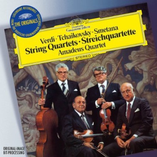Verdi/ Tjajkovskij/ Smetana - Stråkkvartetter i gruppen CD / Klassiskt hos Bengans Skivbutik AB (629729)