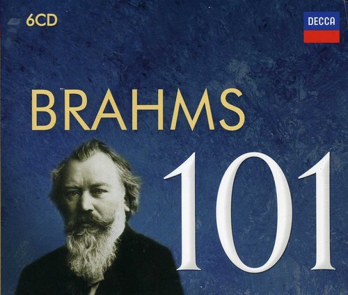Blandade Artister - 101 Brahms - 6Cd i gruppen CD / Klassiskt hos Bengans Skivbutik AB (629743)