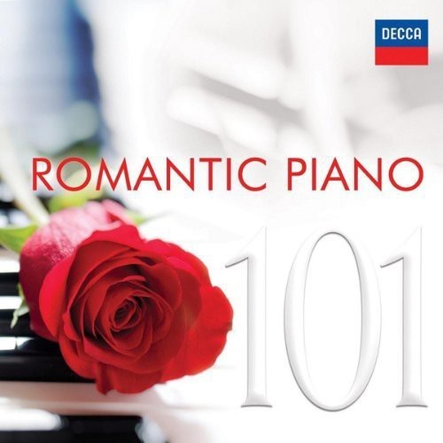 Blandade Artister - 101 Romantic Piano Music - 6Cd i gruppen CD / Klassiskt hos Bengans Skivbutik AB (629747)