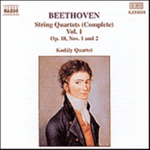 Beethoven Ludwig Van - String Quartets Vol 1 i gruppen Externt_Lager / Naxoslager hos Bengans Skivbutik AB (630443)