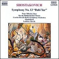 Shostakovich Dmitry - Symphony 13 i gruppen CD / Klassiskt hos Bengans Skivbutik AB (630444)