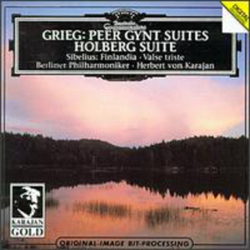 Grieg - Peer Gynt + Holbergsvit Mm i gruppen CD / Klassiskt hos Bengans Skivbutik AB (630644)