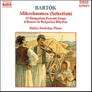 Bartok Bela - Mikrokosmos (Selection) i gruppen Externt_Lager / Naxoslager hos Bengans Skivbutik AB (630657)