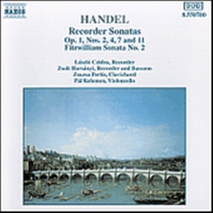 Handel George Frideric - Recorder Sonatas Op 1 i gruppen VI TIPSAR / Lagerrea / CD REA / CD Klassisk hos Bengans Skivbutik AB (630663)