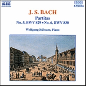 Bach Johann Sebastian - Partitas No. 5 & 6 i gruppen Externt_Lager / Naxoslager hos Bengans Skivbutik AB (630671)