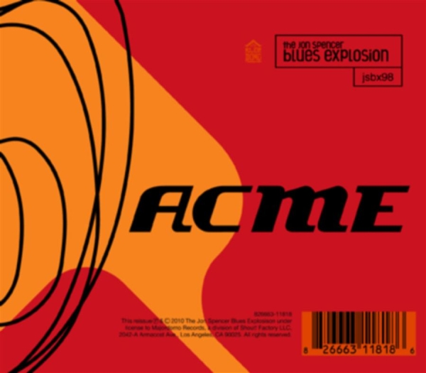 Jon Spencer Blues Explosion - Acme i gruppen CD / Toppsäljare hos Bengans Skivbutik AB (630712)