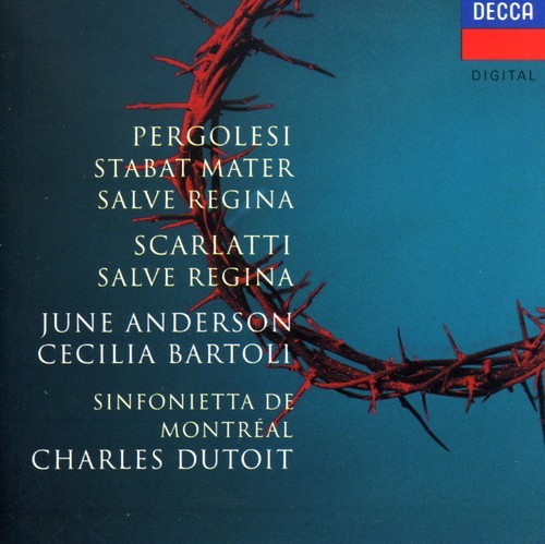 Scarlatti/Pergolesi - Stabat Mater + Salve Regina i gruppen CD / Klassiskt hos Bengans Skivbutik AB (630800)