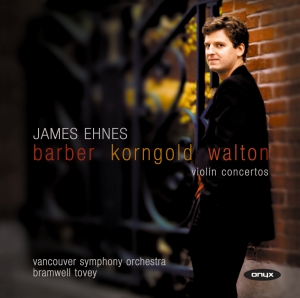 Barber/ Korngold/ Walton - Violin Concertos i gruppen Externt_Lager / Naxoslager hos Bengans Skivbutik AB (631440)