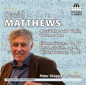Matthews - Music For Solo Violin i gruppen Externt_Lager / Naxoslager hos Bengans Skivbutik AB (631603)