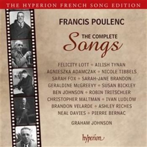 Poulenc Francis - The Complete Songs i gruppen Externt_Lager / Naxoslager hos Bengans Skivbutik AB (631674)