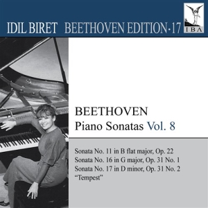 Beethoven - Piano Sonatas Nos 11 / 16 / 17 i gruppen Externt_Lager / Naxoslager hos Bengans Skivbutik AB (632371)