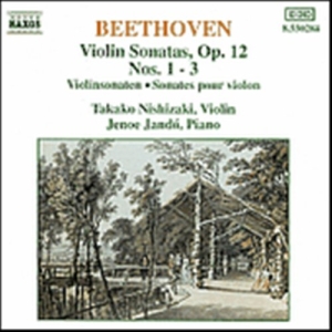 Beethoven Ludwig Van - Violin Sonatas 1-3 Op 12 i gruppen Externt_Lager / Naxoslager hos Bengans Skivbutik AB (633707)