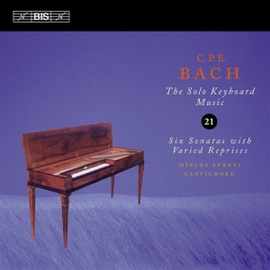 Cpe Bach - Keyboard Music Vol 21 i gruppen Externt_Lager / Naxoslager hos Bengans Skivbutik AB (633800)