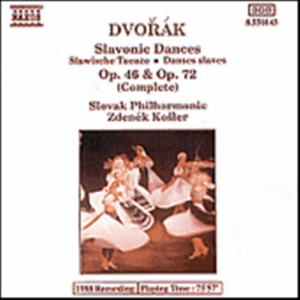 Dvorak Antonin - Slavonic Dances i gruppen Externt_Lager / Naxoslager hos Bengans Skivbutik AB (634797)