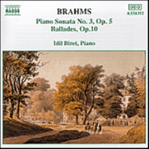 Brahms Johannes - Piano Sonatas 3 i gruppen Externt_Lager / Naxoslager hos Bengans Skivbutik AB (634811)
