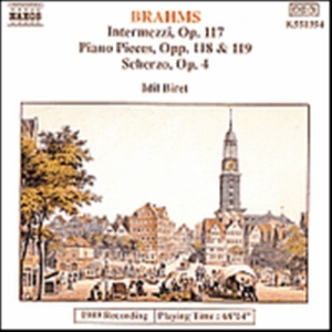 Brahms Johannes - Piano Pieces Opp 117-119 i gruppen Externt_Lager / Naxoslager hos Bengans Skivbutik AB (635476)