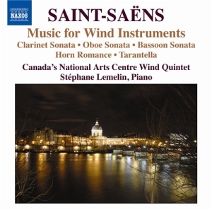 Saint-Saens - Music For Wind Instruments i gruppen Externt_Lager / Naxoslager hos Bengans Skivbutik AB (635818)
