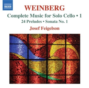 Weinberg - Works For Solo Cello i gruppen Externt_Lager / Naxoslager hos Bengans Skivbutik AB (635823)