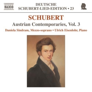 Schubert: Sindram/Eisenlohr - Austrian Contemporaries Vol. 3 i gruppen Externt_Lager / Naxoslager hos Bengans Skivbutik AB (637264)