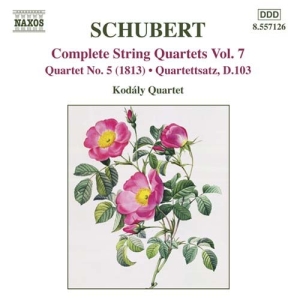 Schubert: Kódaly Quartet - String Quartets Vol.7 i gruppen Externt_Lager / Naxoslager hos Bengans Skivbutik AB (637708)