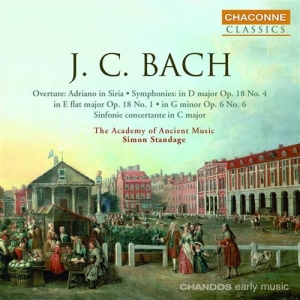J.C. Bach - Symphonies 4 & 6 / Symphony Fo i gruppen Externt_Lager / Naxoslager hos Bengans Skivbutik AB (637823)